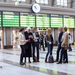 Inställda tåg ställer till det för SJ:s resenärer. Foto: Anna Rut Fridholm