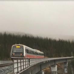 Elektrifieringen av Meråkerbanan har länge varit en av de mest prioriterade frågorna för att knyta ihop järnvägsinfrastrukturen mellan Sverige och Norge. Foto: Norrtåg