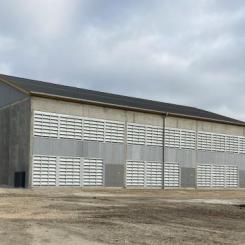 Banedanmark har byggt en helt ny distributionsstation i Sydhamnen i Köpenhamn. Foto: Banedanmark