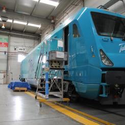Talgo utvecklar vätgaståg vid sin Las Matas-fabrik nära Madrid. Foto: Talgo